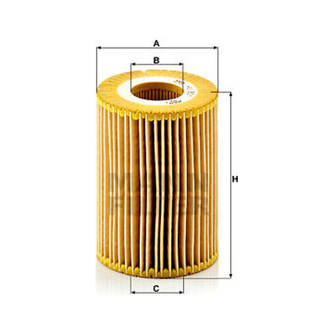 Mercedes Engine Oil Filter Kit - Mann 6421800009