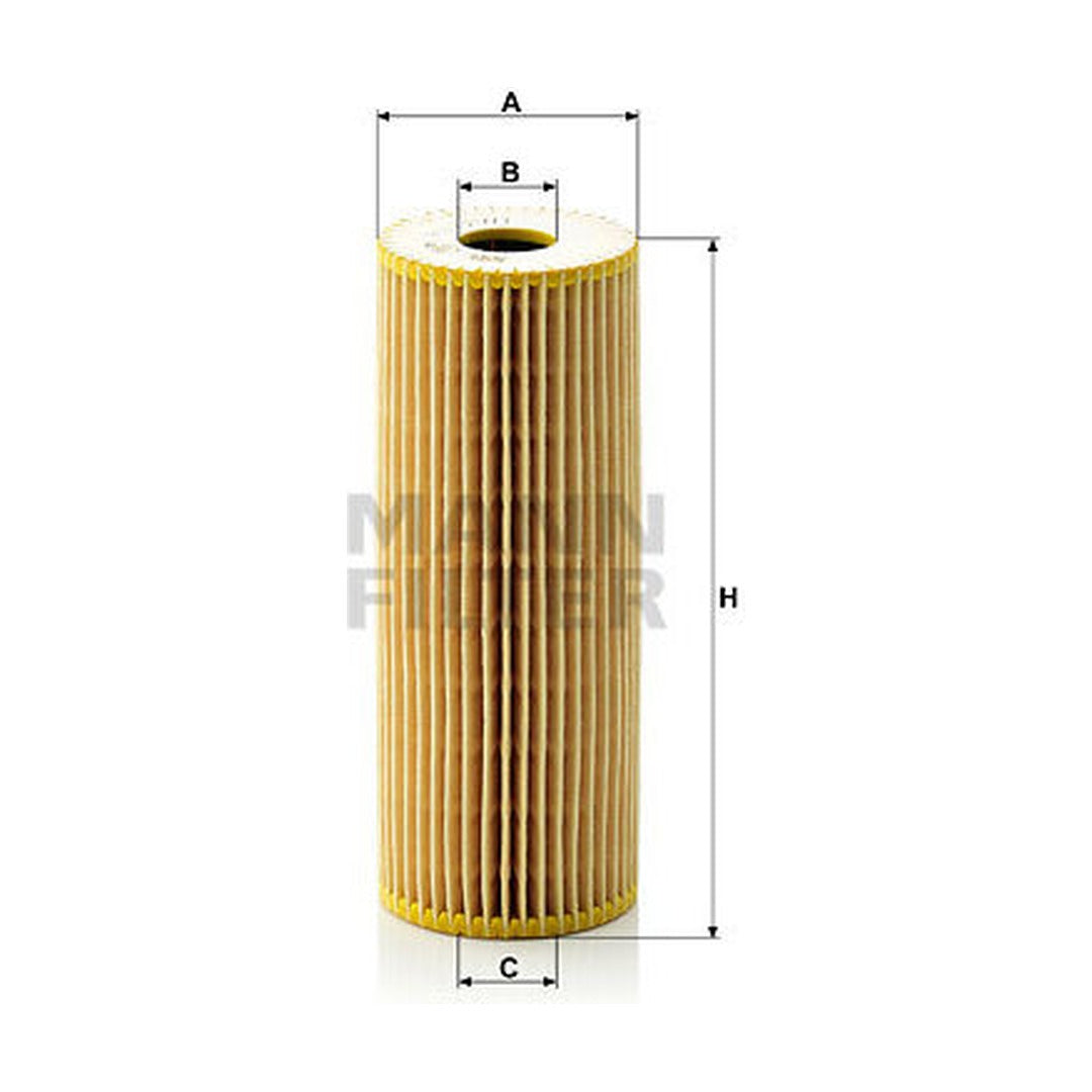 Mercedes Engine Oil Filter Kit - Mann HU727/1X