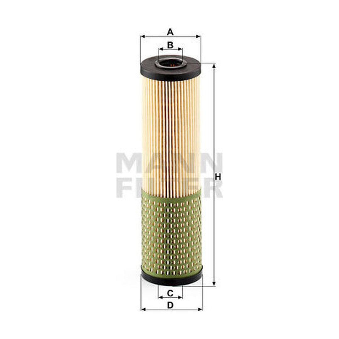 Mercedes Engine Oil Filter - Mann 1201800009