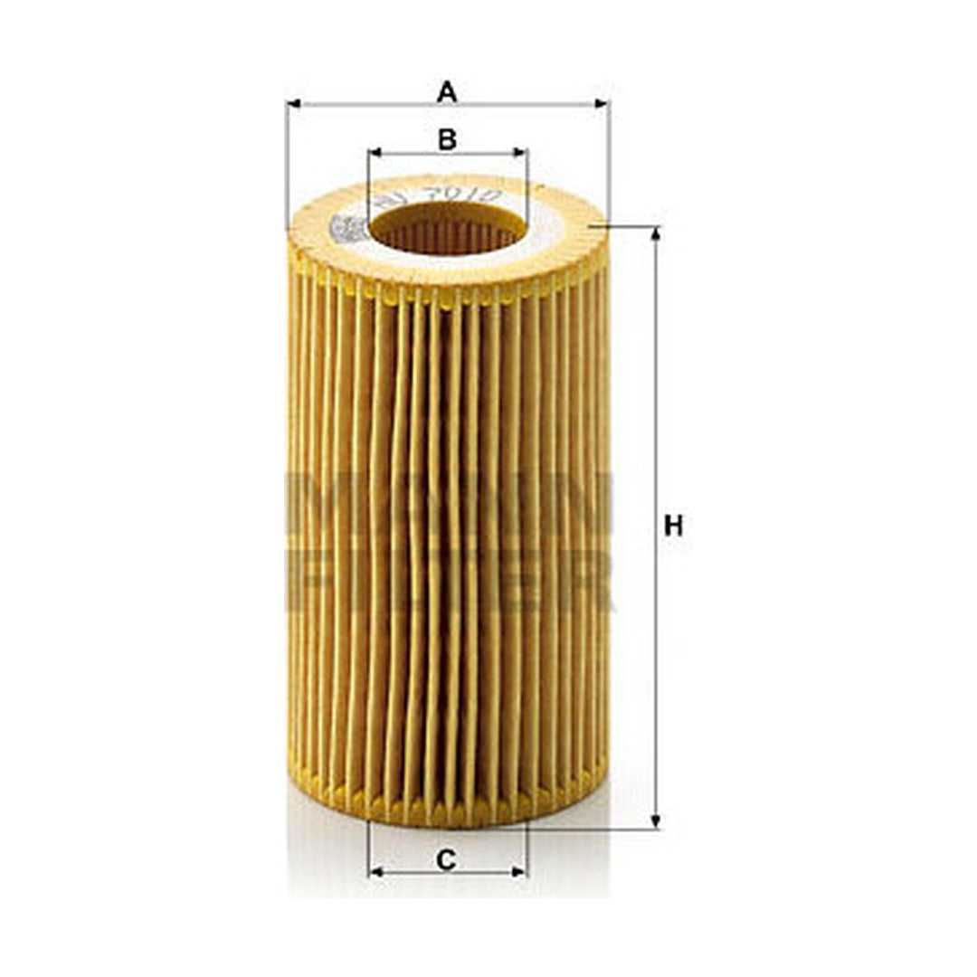 Mercedes Engine Oil Filter - Mann 6511800109