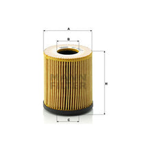 Mini Engine Oil Filter Kit - Mann 11427512446