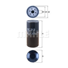 Porsche Engine Oil Filter - Mahle OC213