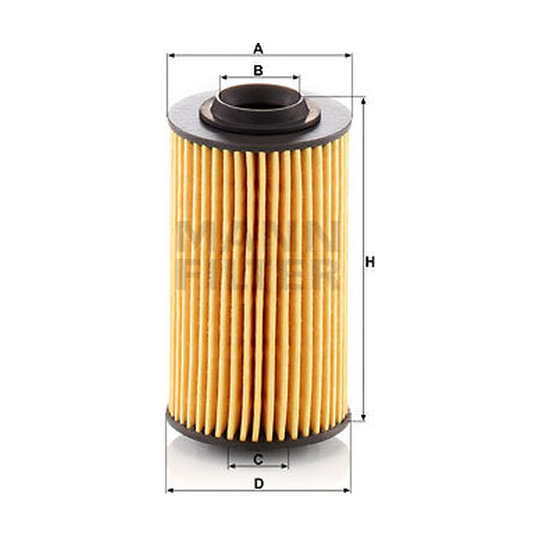 Saab Engine Oil Filter - Mann HU69/3X