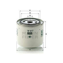 Volvo Engine Oil Filter - Mann 3517857