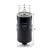 Volvo VW Engine Oil Filter - Mann W950/4