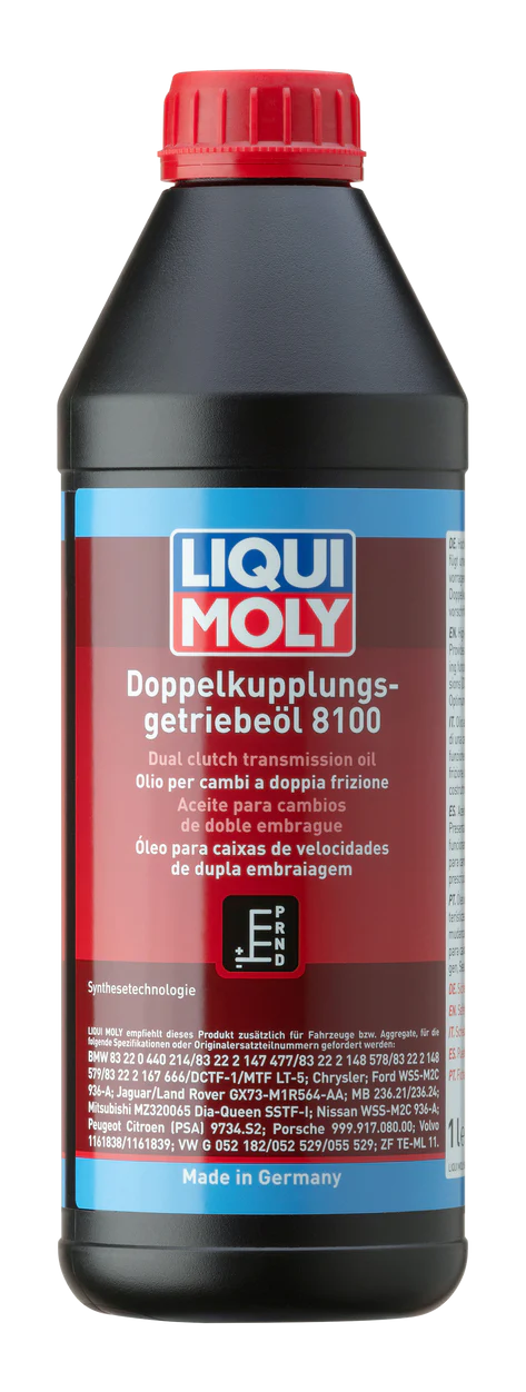 LIQUI MOLY DUAL CLUTCH TRANSMISSION OIL DSG DCT 8100 1L